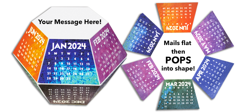 Marbles 2024 Pop-Up Calendar