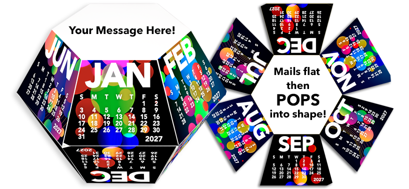 Glimmber 2027 Pop-Up Calendar