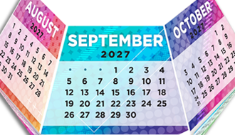 Prism Polygon Calendar Pop-Up