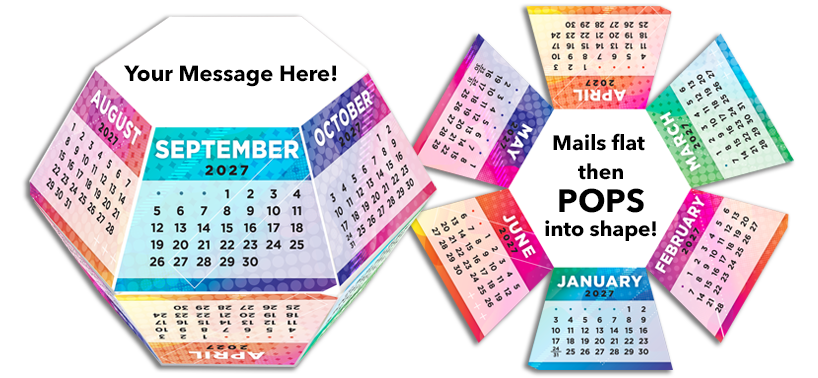 Prism 2027 Pop-Up Calendar